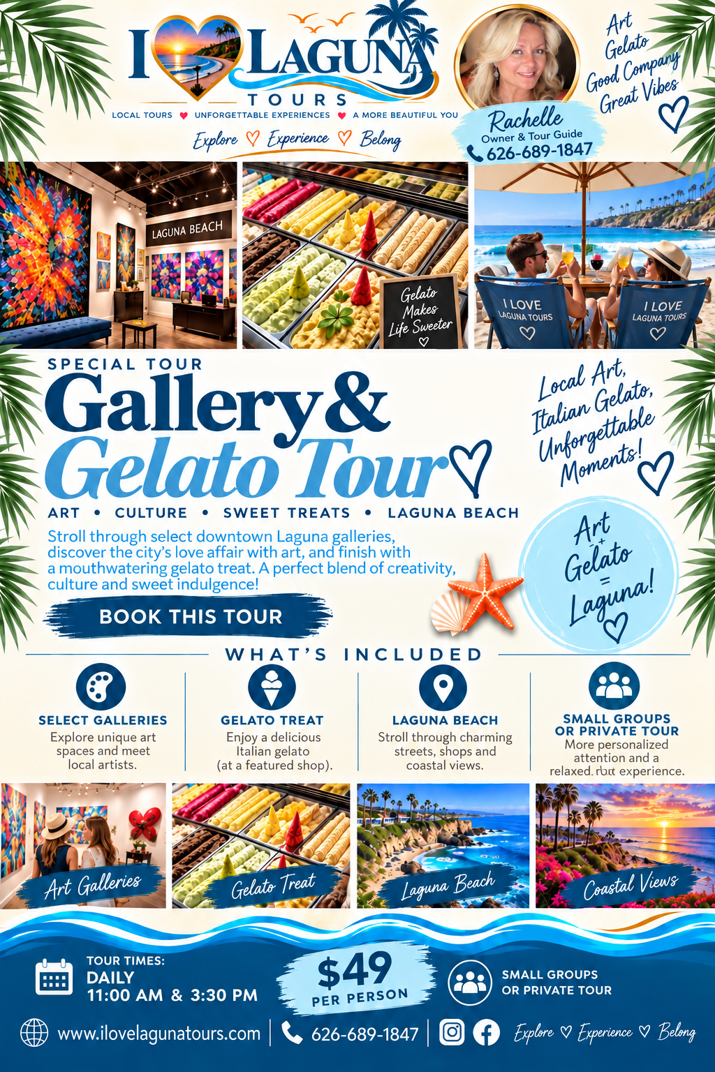 Gallery and Gelato Tour